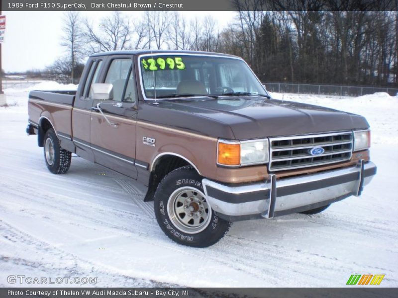 Front 3/4 View of 1989 F150 SuperCab