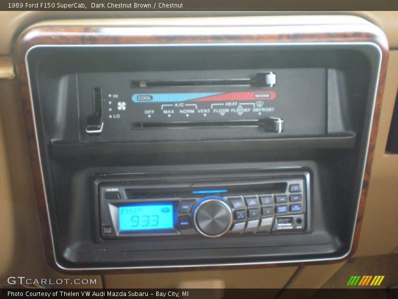 Controls of 1989 F150 SuperCab