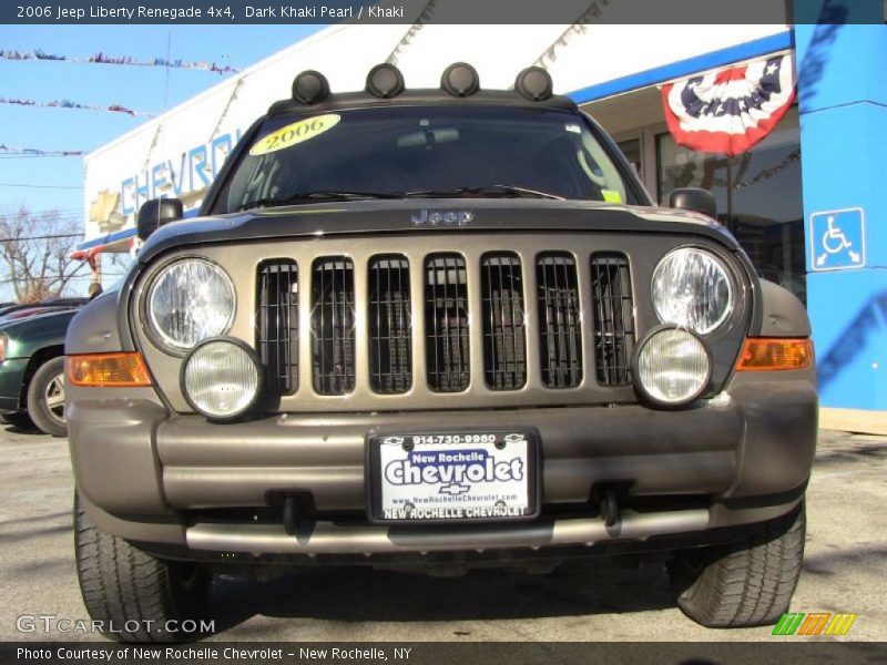 Dark Khaki Pearl / Khaki 2006 Jeep Liberty Renegade 4x4