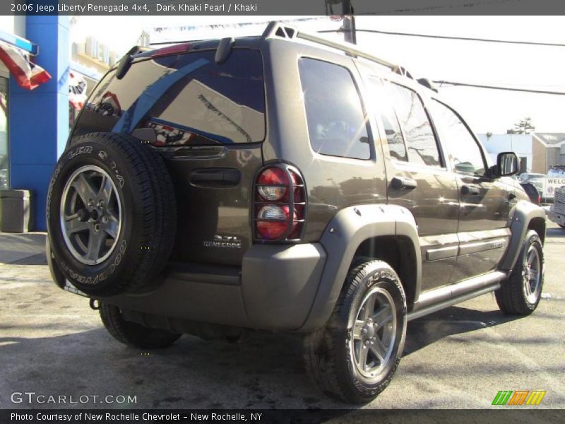 Dark Khaki Pearl / Khaki 2006 Jeep Liberty Renegade 4x4