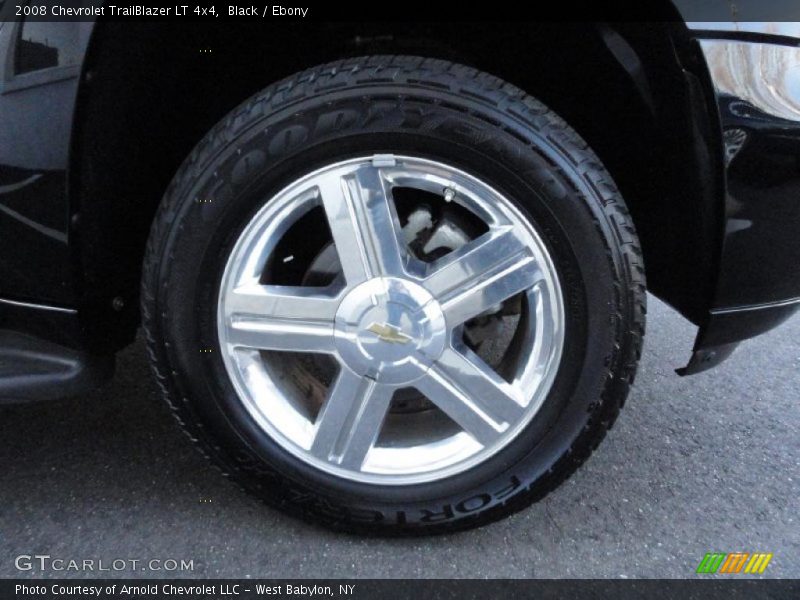 Black / Ebony 2008 Chevrolet TrailBlazer LT 4x4