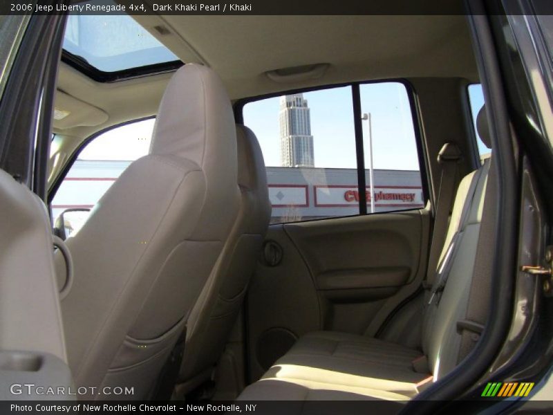 Dark Khaki Pearl / Khaki 2006 Jeep Liberty Renegade 4x4