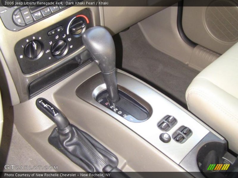Dark Khaki Pearl / Khaki 2006 Jeep Liberty Renegade 4x4