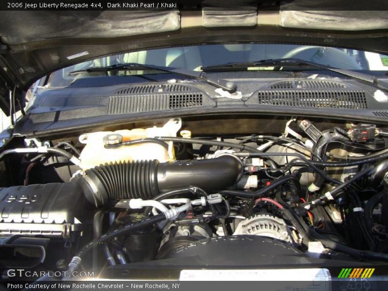Dark Khaki Pearl / Khaki 2006 Jeep Liberty Renegade 4x4
