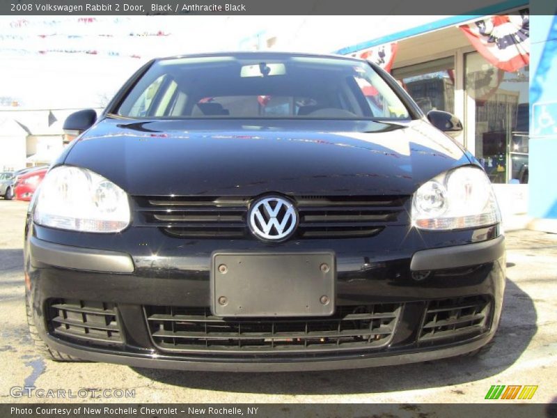 Black / Anthracite Black 2008 Volkswagen Rabbit 2 Door