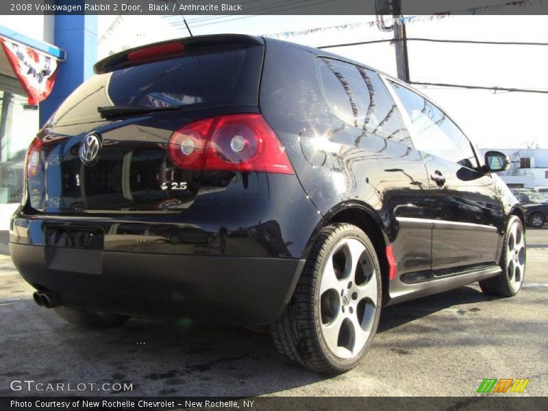 Black / Anthracite Black 2008 Volkswagen Rabbit 2 Door