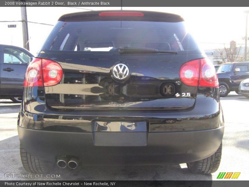 Black / Anthracite Black 2008 Volkswagen Rabbit 2 Door