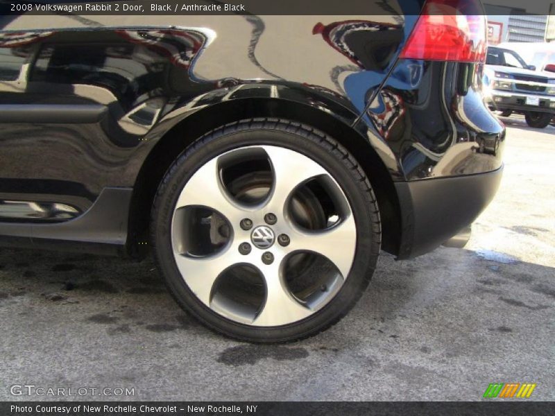 Black / Anthracite Black 2008 Volkswagen Rabbit 2 Door