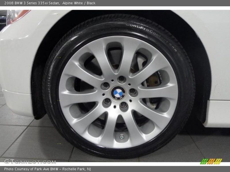 Alpine White / Black 2008 BMW 3 Series 335xi Sedan