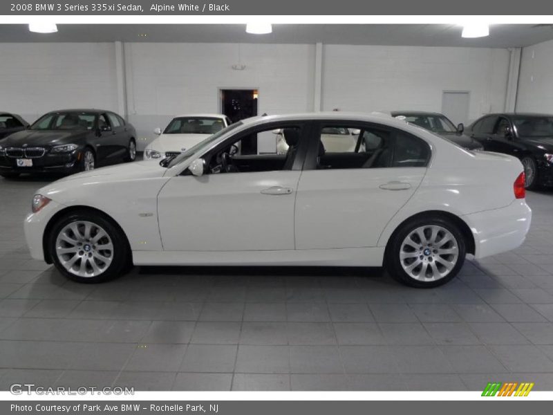 Alpine White / Black 2008 BMW 3 Series 335xi Sedan