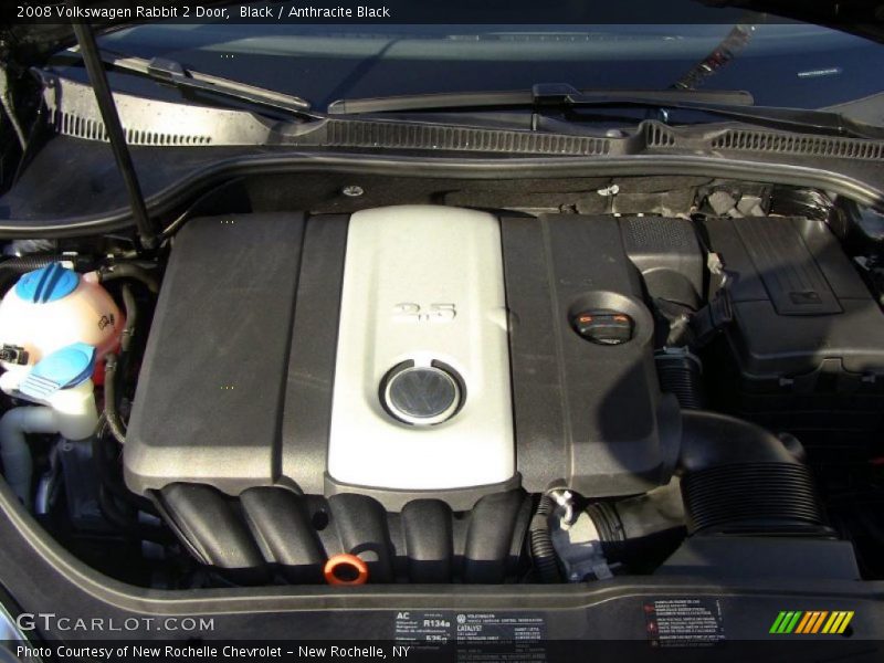 Black / Anthracite Black 2008 Volkswagen Rabbit 2 Door