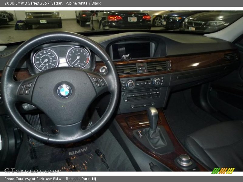 Alpine White / Black 2008 BMW 3 Series 335xi Sedan