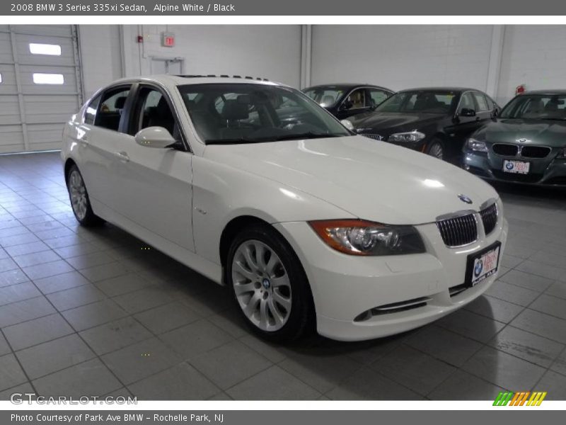 Alpine White / Black 2008 BMW 3 Series 335xi Sedan