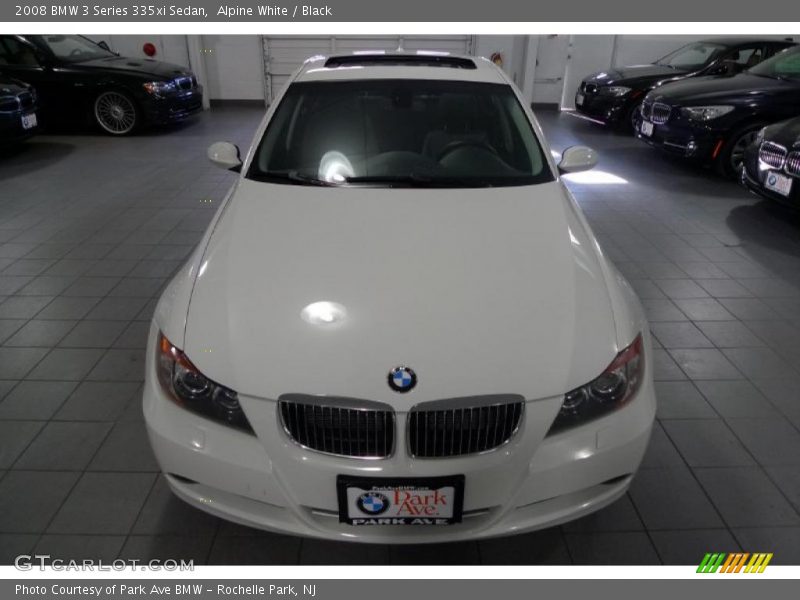 Alpine White / Black 2008 BMW 3 Series 335xi Sedan