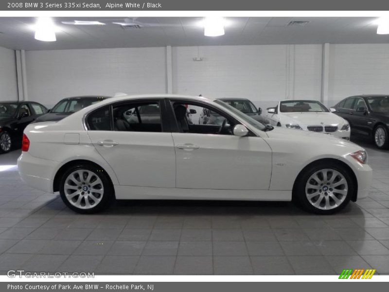 Alpine White / Black 2008 BMW 3 Series 335xi Sedan