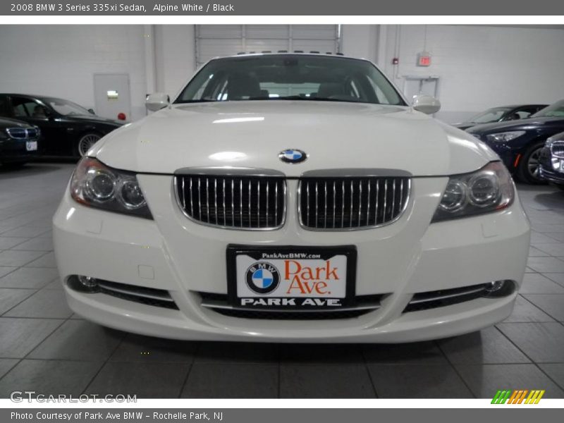 Alpine White / Black 2008 BMW 3 Series 335xi Sedan