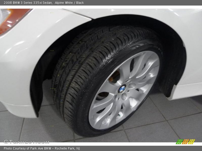 Alpine White / Black 2008 BMW 3 Series 335xi Sedan