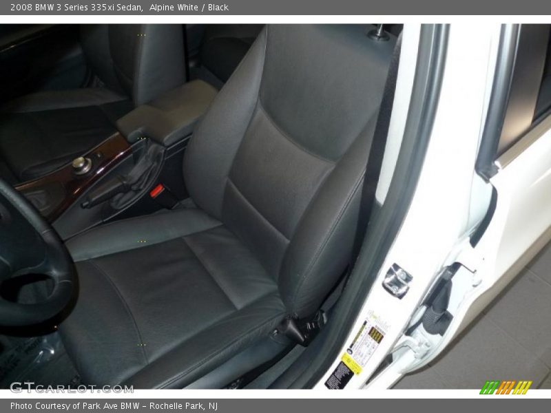 Alpine White / Black 2008 BMW 3 Series 335xi Sedan