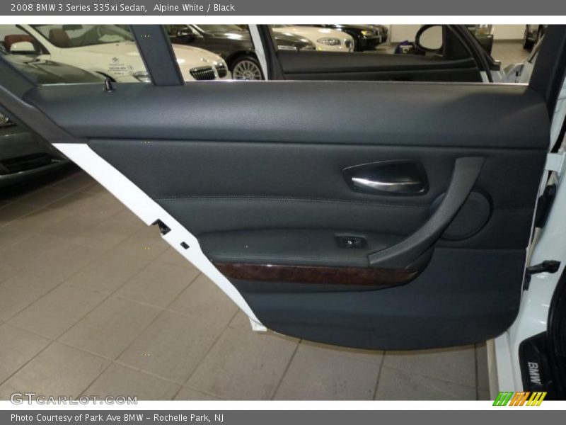 Alpine White / Black 2008 BMW 3 Series 335xi Sedan