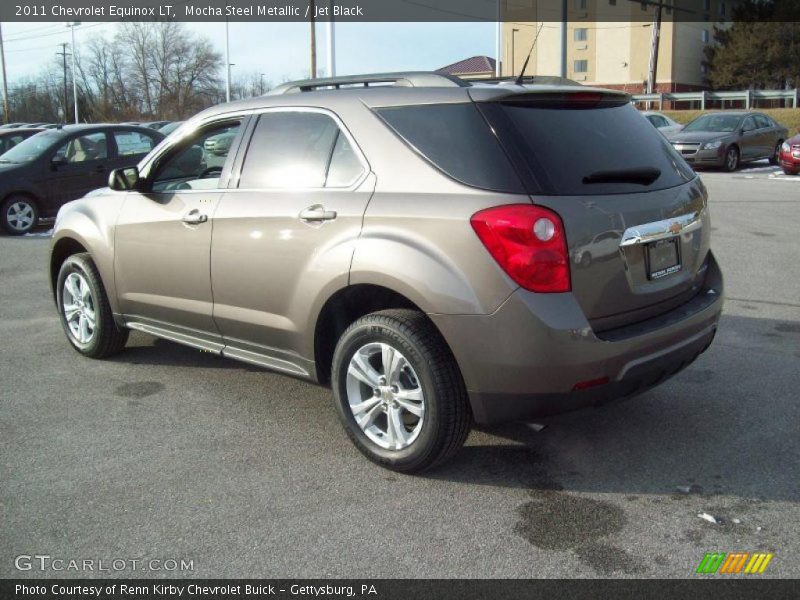 Mocha Steel Metallic / Jet Black 2011 Chevrolet Equinox LT