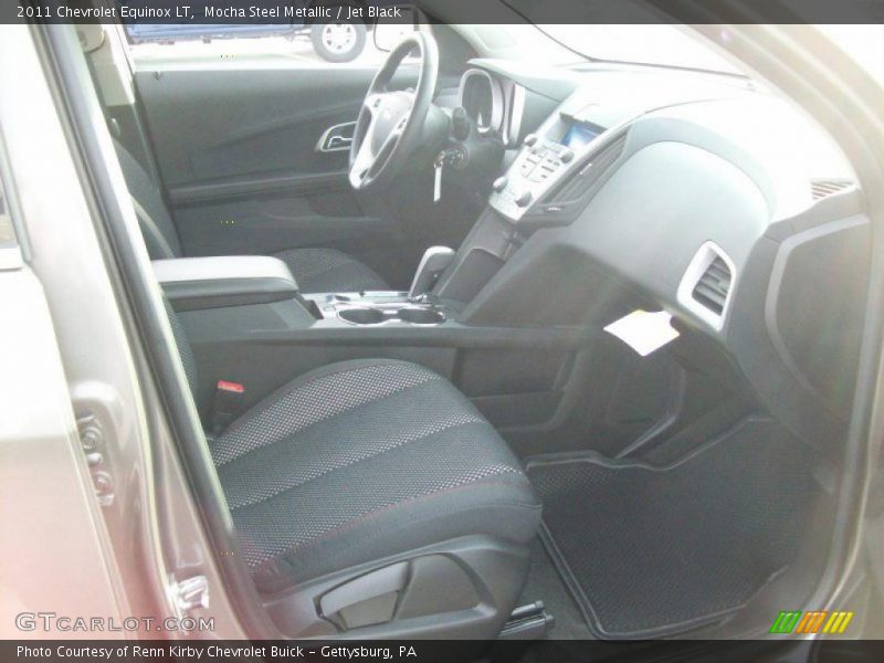 Mocha Steel Metallic / Jet Black 2011 Chevrolet Equinox LT