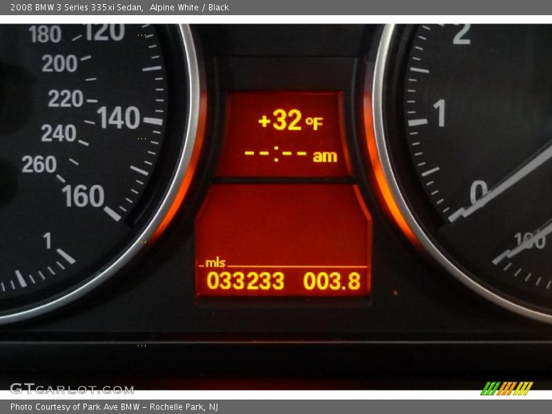 Alpine White / Black 2008 BMW 3 Series 335xi Sedan