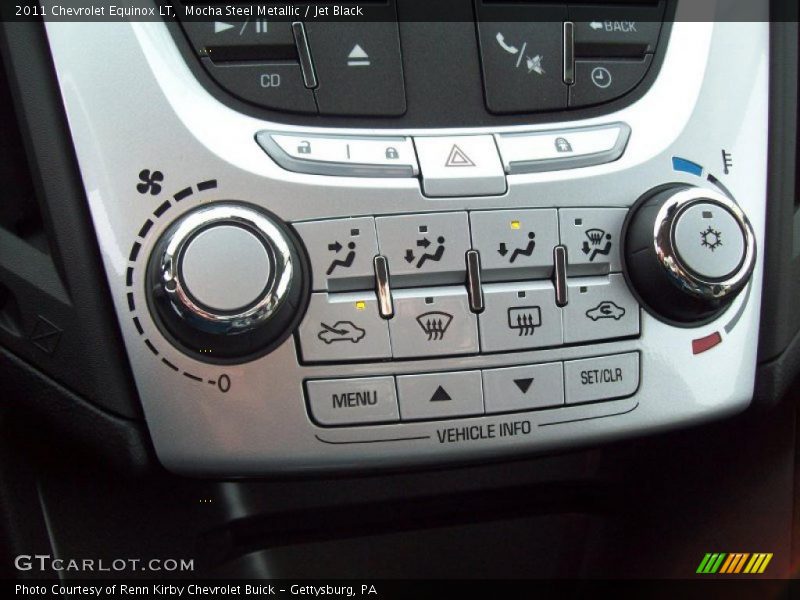Mocha Steel Metallic / Jet Black 2011 Chevrolet Equinox LT