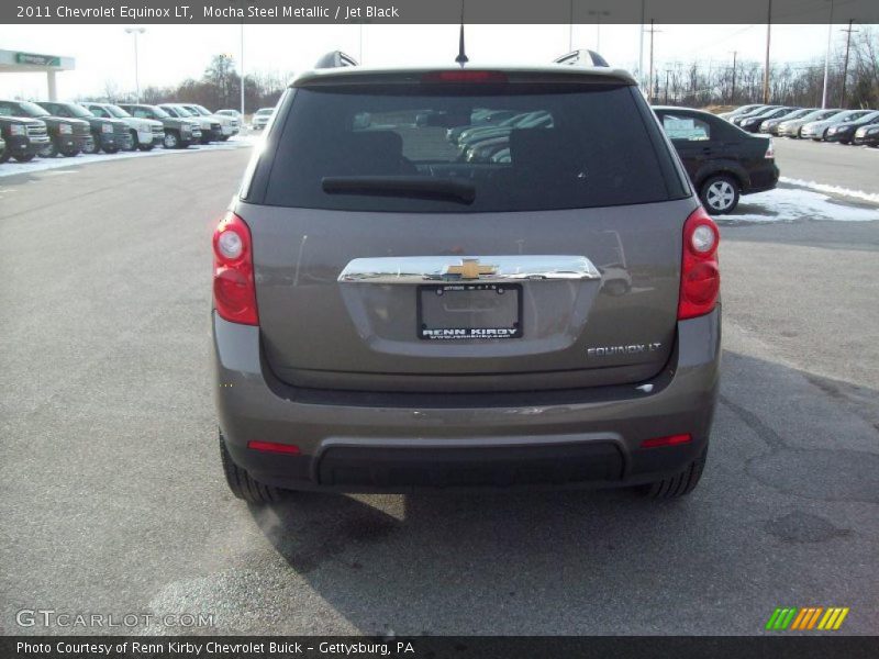 Mocha Steel Metallic / Jet Black 2011 Chevrolet Equinox LT