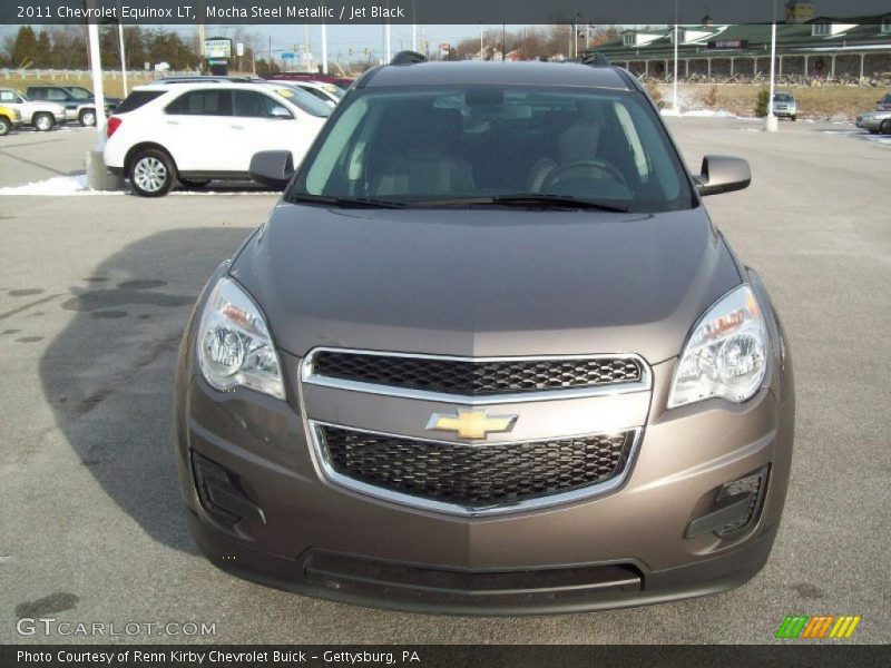 Mocha Steel Metallic / Jet Black 2011 Chevrolet Equinox LT