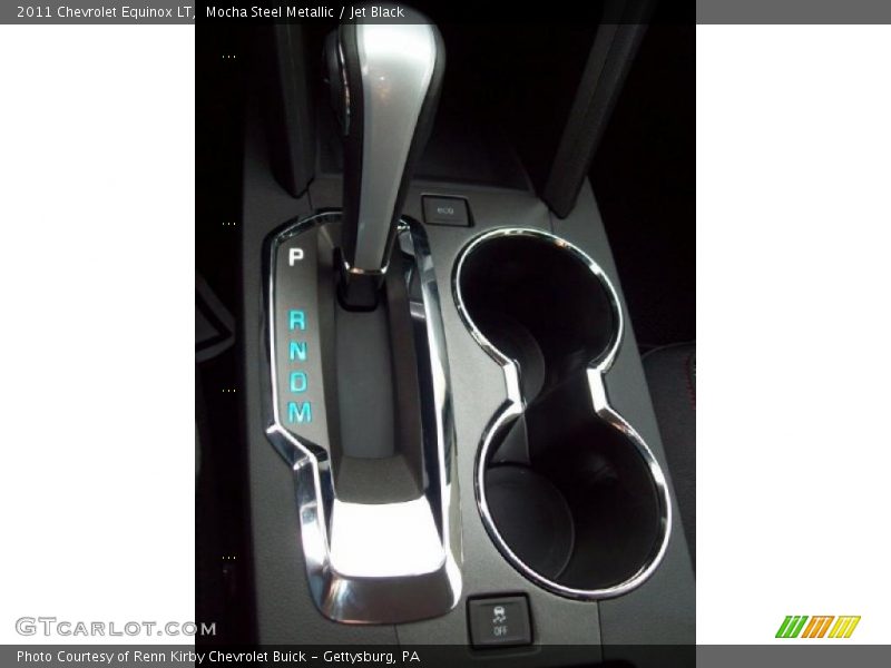 Mocha Steel Metallic / Jet Black 2011 Chevrolet Equinox LT