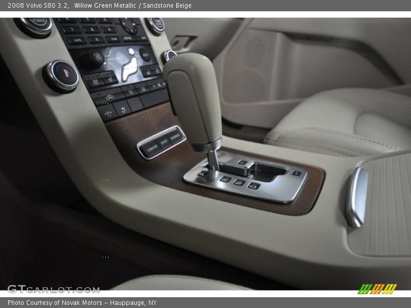 Willow Green Metallic / Sandstone Beige 2008 Volvo S80 3.2