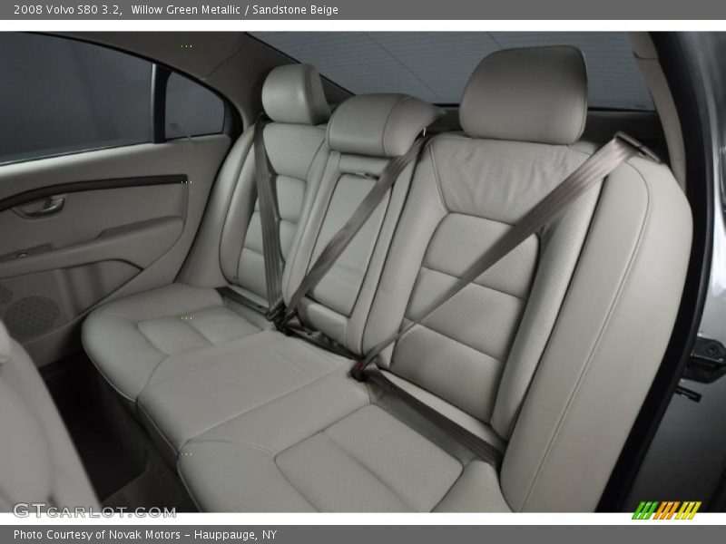 Willow Green Metallic / Sandstone Beige 2008 Volvo S80 3.2