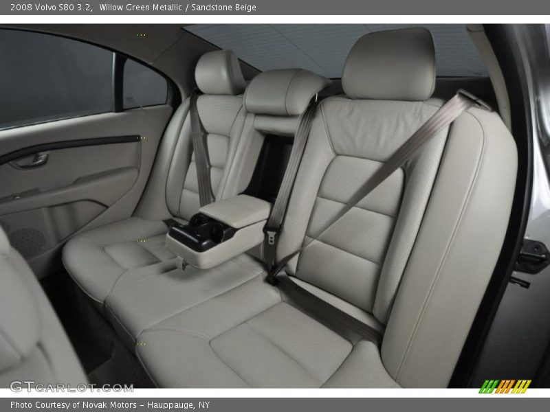 Willow Green Metallic / Sandstone Beige 2008 Volvo S80 3.2