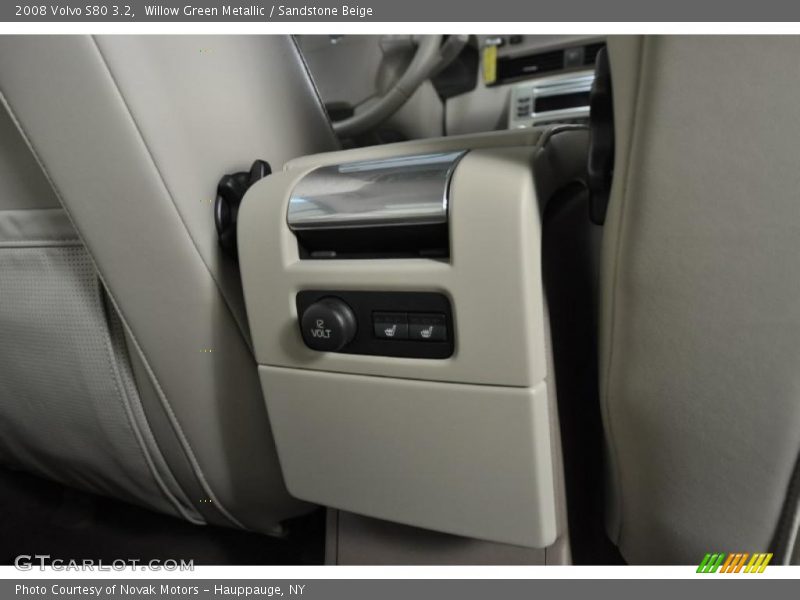 Willow Green Metallic / Sandstone Beige 2008 Volvo S80 3.2