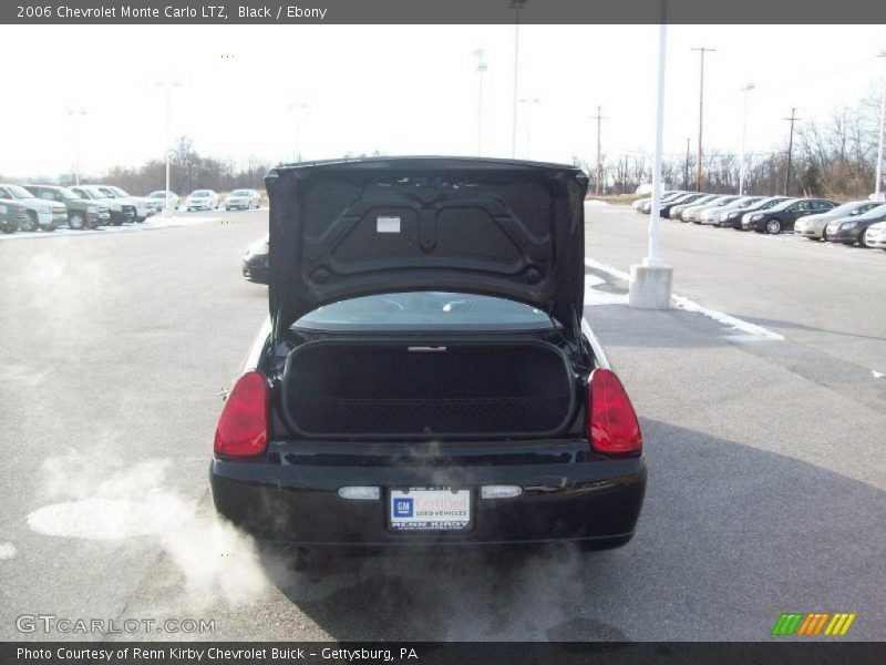 Black / Ebony 2006 Chevrolet Monte Carlo LTZ