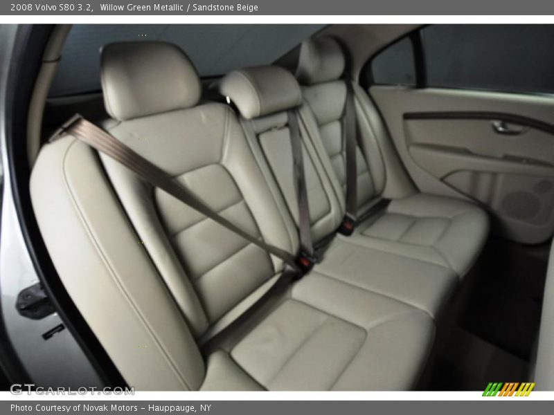Willow Green Metallic / Sandstone Beige 2008 Volvo S80 3.2