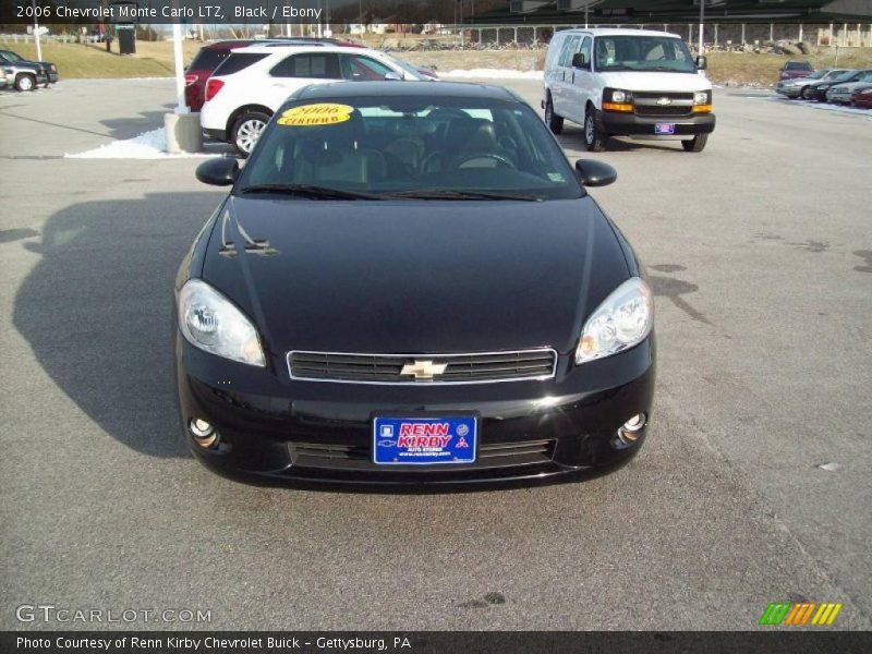 Black / Ebony 2006 Chevrolet Monte Carlo LTZ