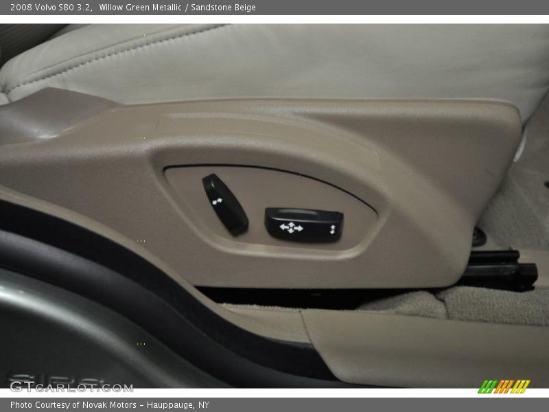 Willow Green Metallic / Sandstone Beige 2008 Volvo S80 3.2
