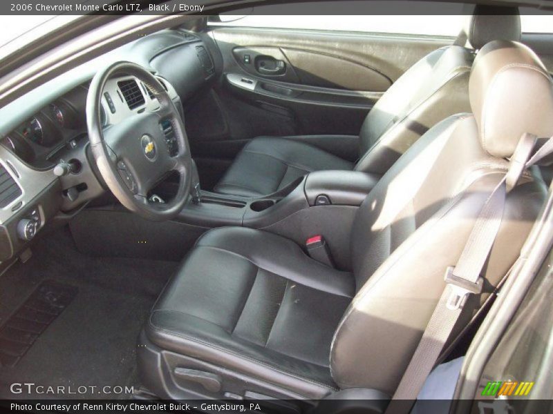 Black / Ebony 2006 Chevrolet Monte Carlo LTZ