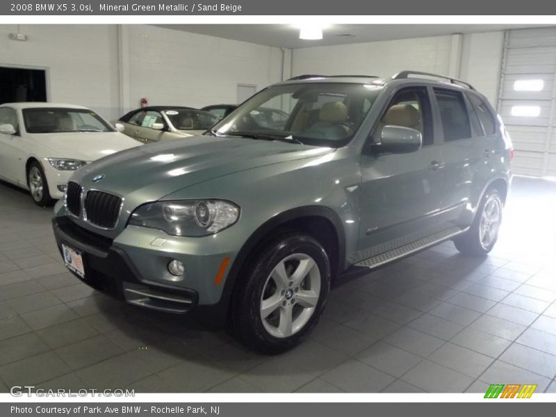 Mineral Green Metallic / Sand Beige 2008 BMW X5 3.0si
