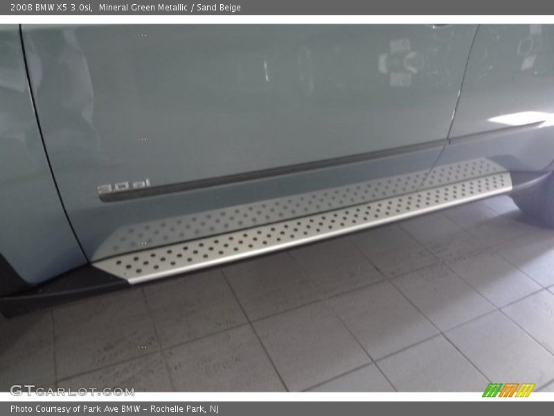 Mineral Green Metallic / Sand Beige 2008 BMW X5 3.0si