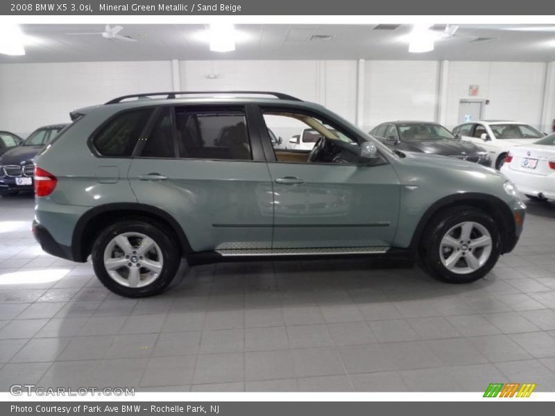 Mineral Green Metallic / Sand Beige 2008 BMW X5 3.0si