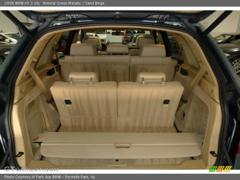 Mineral Green Metallic / Sand Beige 2008 BMW X5 3.0si