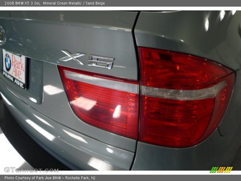 Mineral Green Metallic / Sand Beige 2008 BMW X5 3.0si