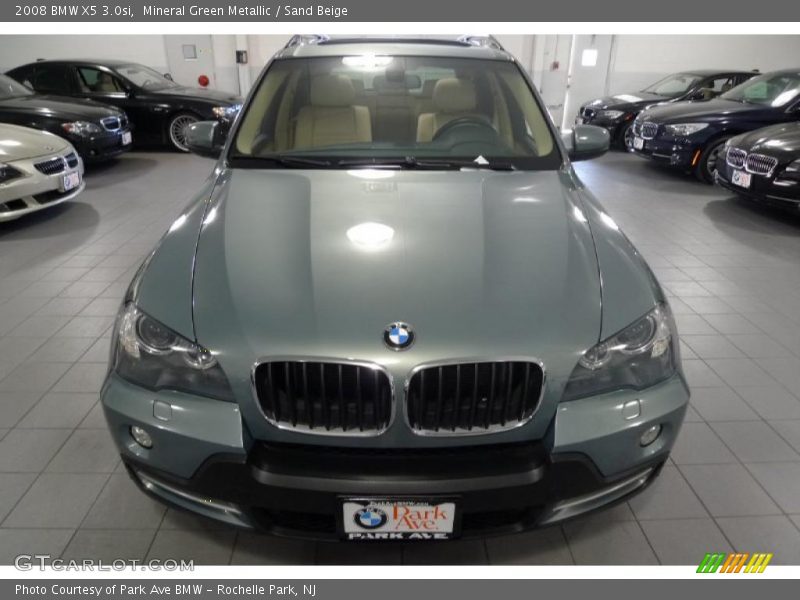 Mineral Green Metallic / Sand Beige 2008 BMW X5 3.0si
