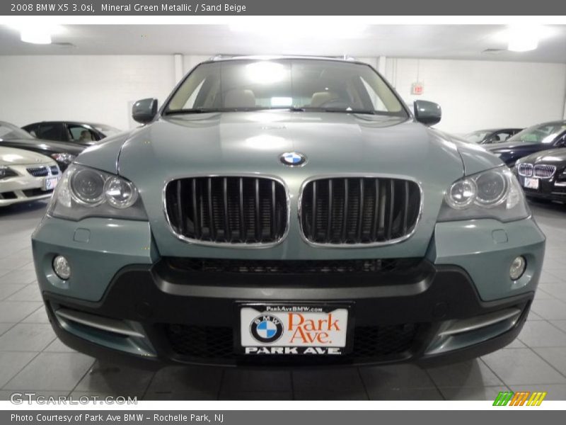 Mineral Green Metallic / Sand Beige 2008 BMW X5 3.0si