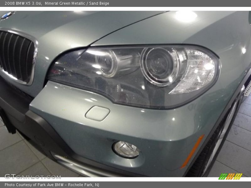 Mineral Green Metallic / Sand Beige 2008 BMW X5 3.0si