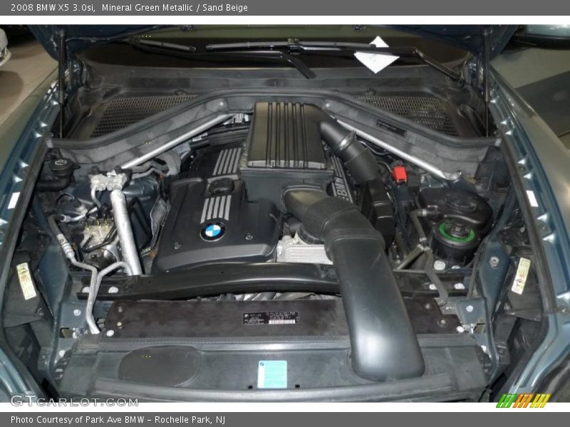Mineral Green Metallic / Sand Beige 2008 BMW X5 3.0si