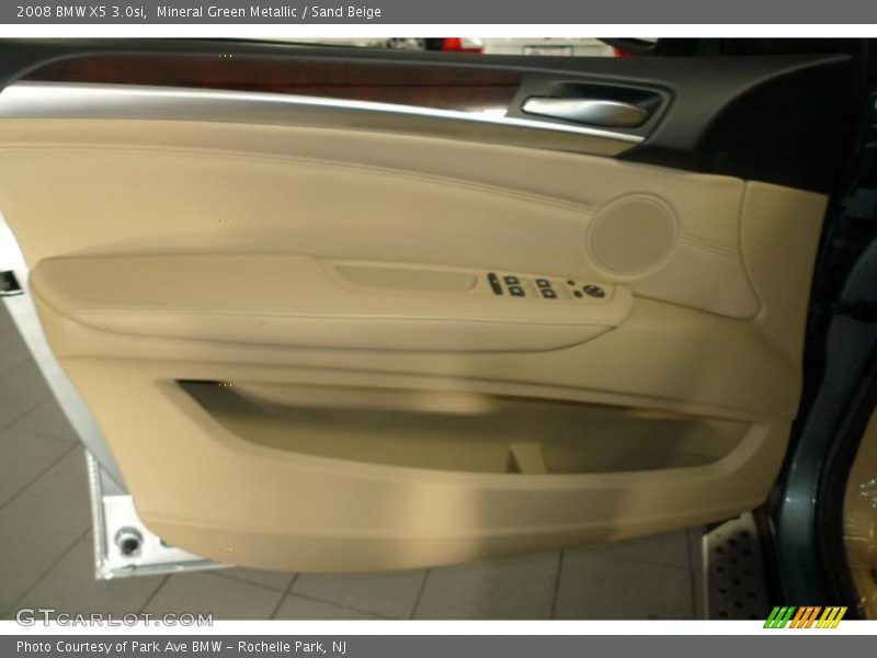 Mineral Green Metallic / Sand Beige 2008 BMW X5 3.0si