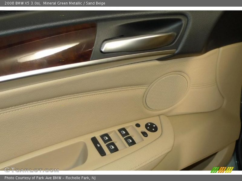 Mineral Green Metallic / Sand Beige 2008 BMW X5 3.0si